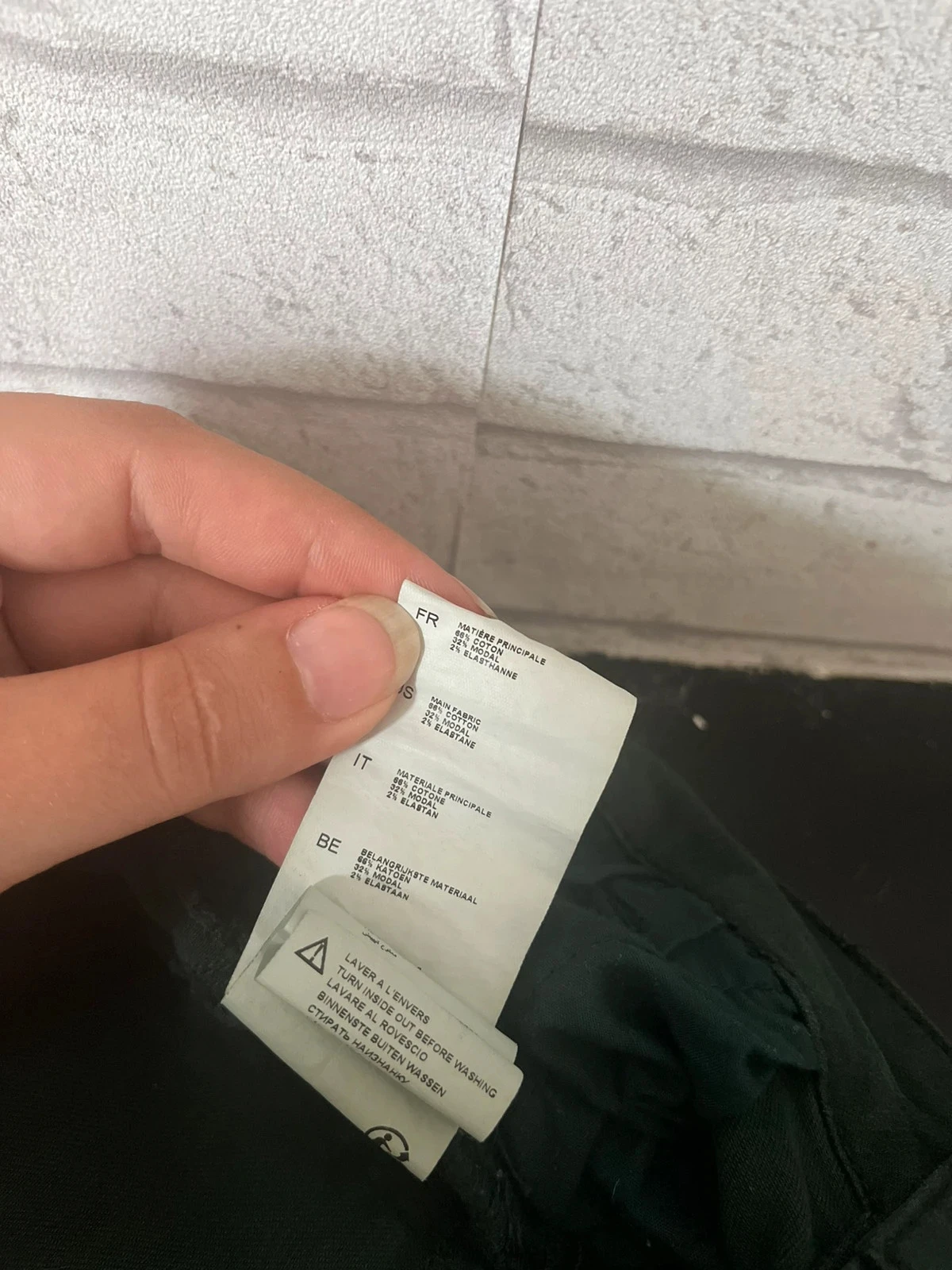 Slim dark green pants – Size 42 – Jennyfer – photo 4